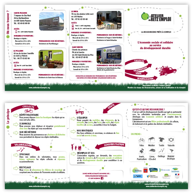 Atelier du Retz Emploi Plaquette 2014 Image 1