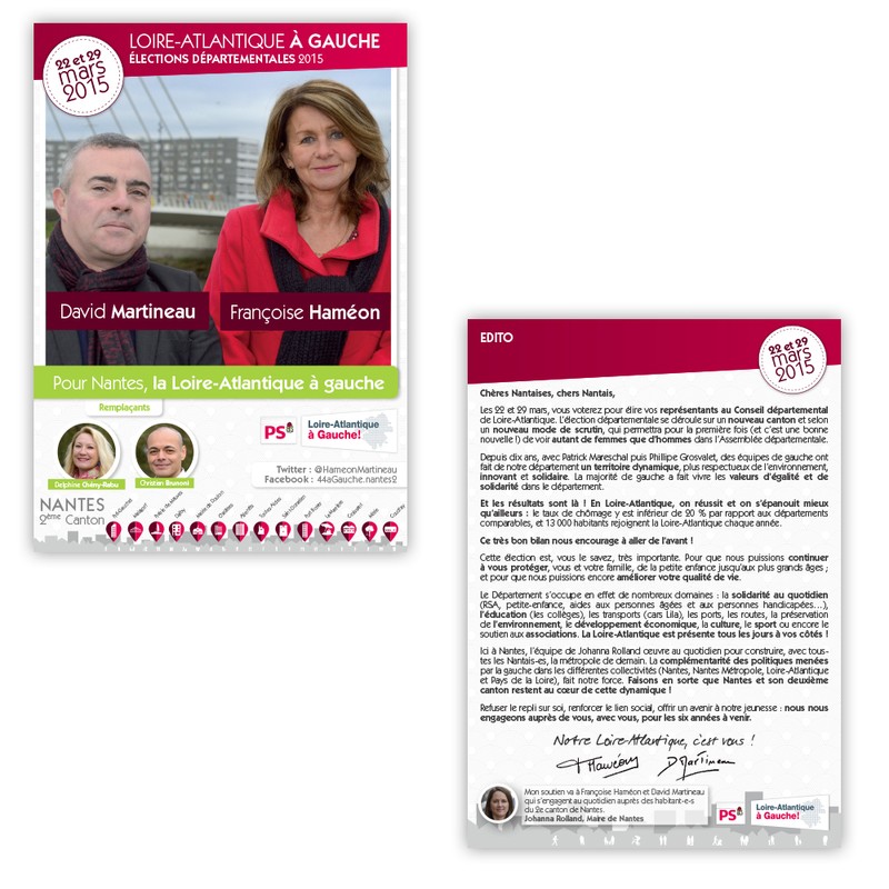 Départementale 2015 PS 2ème canton de Nantes Image 1