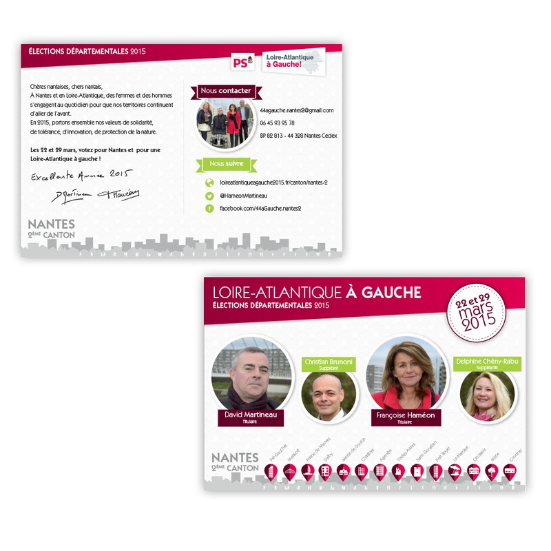 Départementale 2015 PS 2ème canton de Nantes Image 1