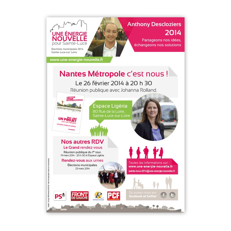 Une énergie nouvelle - Municipales 2014 Image 1